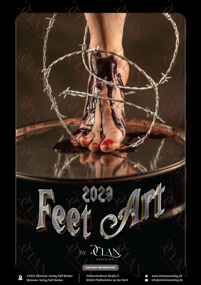 Feet art Calendar 2023